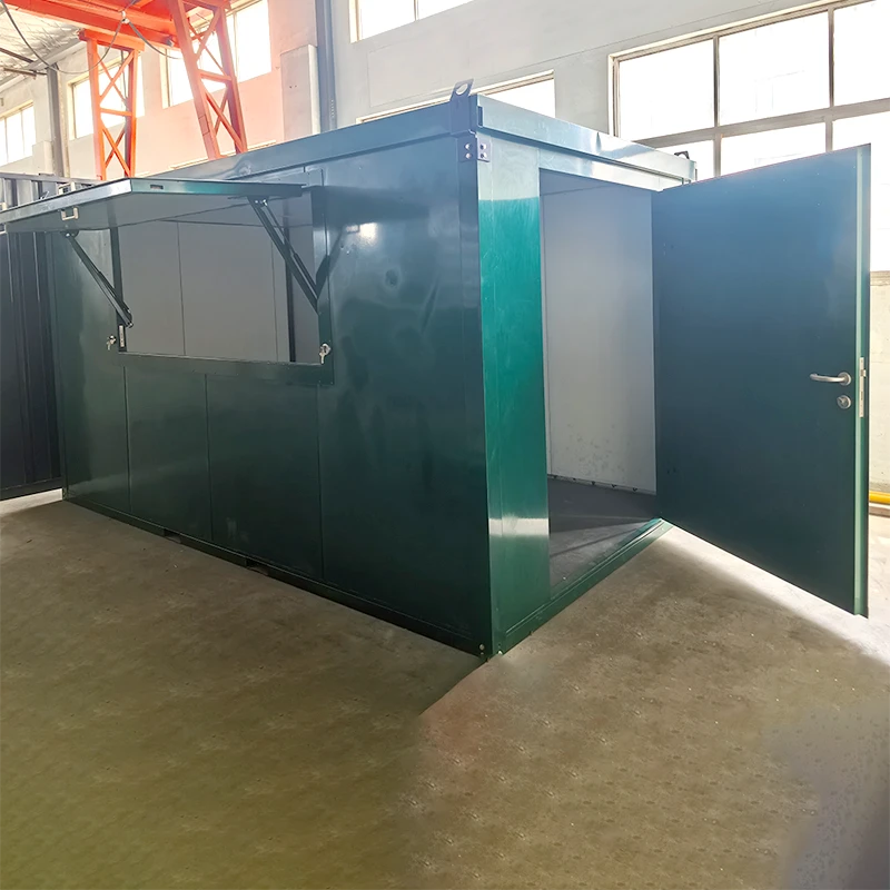 Flat Pack Container -kioski